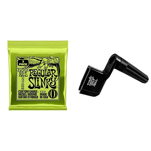 yZbgzERNIE BALL 3221 M^[ (10-46) REGULAR SLINKY 3Set Pack+ERNIE BALL A[j[{[ XgOC_[ Pegwinder 4119