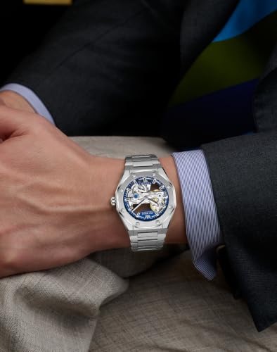 Image of OLEVS Watches for Men Automatic Skeleton Original Luxury Waterproof Watch