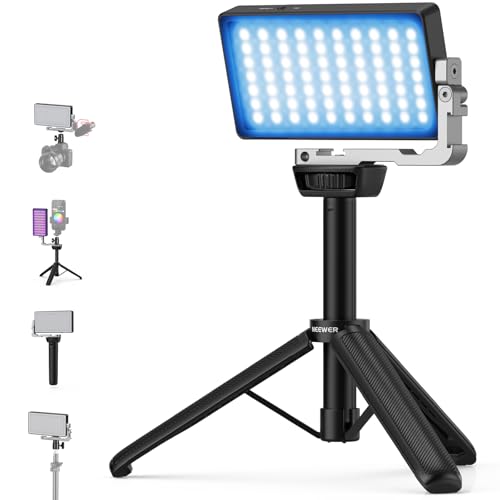 NEEWER SL90 RGB LEDrfICg 12W BeCg X^ht 2500K-10000K tJ[ \ CRI97+ F Av/2.4G y RpNg |[^u JCg ⏕Ɩ 18V[[h/