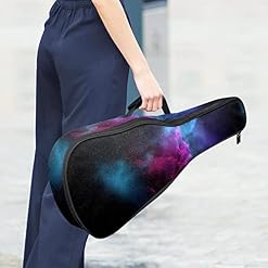 Housse pour ukulélé Space Galaxy Universe avec rembourrage de 10 mm d’épaisseur et imperméable Oxford pour ukulélé de… - Les Beatles, Paul McCartney, John Lennon, RIngo Starr, George Harrison Housse pour ukulélé Space Galaxy Universe avec rembourrage de 10 mm d'épaisseur et imperméable Oxford pour ukulélé de… – Image 6