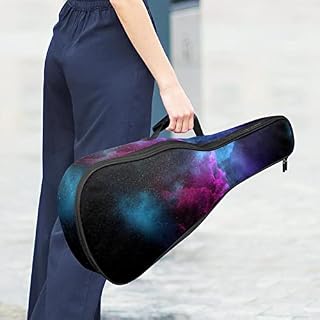 Housse pour ukulélé Space Galaxy Universe avec rembourrage de 10 mm d’épaisseur et imperméable Oxford pour ukulélé de… - Les Beatles, Paul McCartney, John Lennon, RIngo Starr, George Harrison Housse pour ukulélé Space Galaxy Universe avec rembourrage de 10 mm d'épaisseur et imperméable Oxford pour ukulélé de… – Image 6