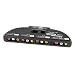 Uxcell a13122500ux1045 Audio Video Switch Box Selector Black
