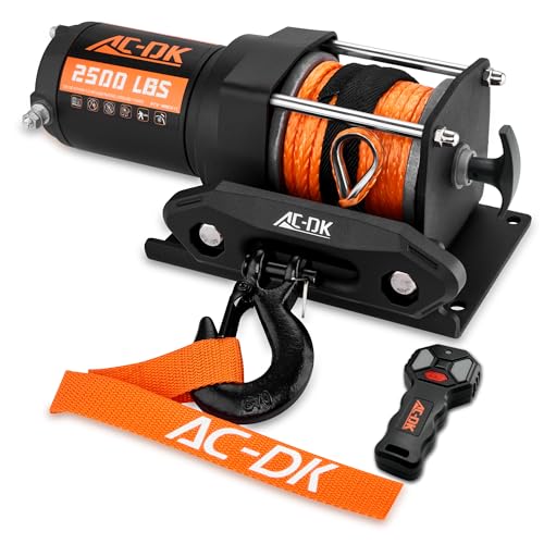 AC-DK 2500 lb ATV/UTV Winch...
