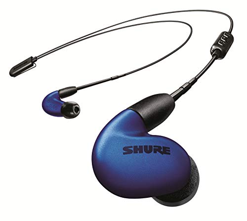 Shure SE846 Wireless Earphones with Bluetooth 5.0, Sound Isolating, Blue