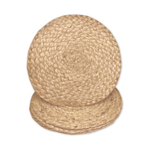 Chardin-Home-Braided-8-Inch-Trivets-Set-of-4-Rustic-Boho-Absorbent-Heat-Resistant-Pot-Holder-for-hot-Pans-Dishes-Suitable-for-Table-top-Kitchen-counters-100-Natural-Sustainable-Jute-Ropes Chardin Home Braided 8 Inch Trivets Set of 4 Rustic Boho Absorbent Heat Resistant Pot Holder for hot Pans Dishes Suitable for Table top Kitchen counters 100 Natural Sustainable Jute Ropes
