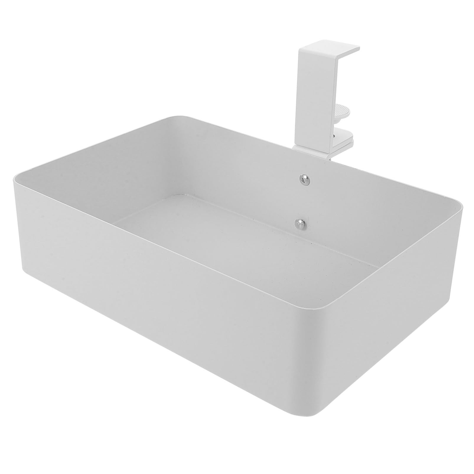 NUOBESTY Ripiano Portaoggetti in Metallo La Scrivania Organizer Per Piccoli Spazi e Bagno Cestino Appeso