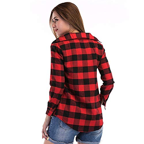 Image of Cotton Check Shirt for Women & Girls