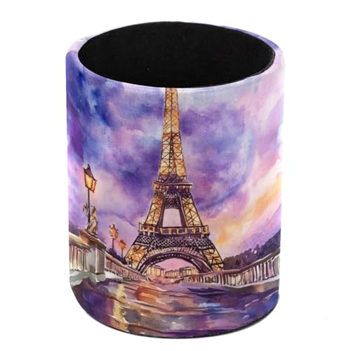 VAPOKF Pot à stylos pour bureau, pot à crayons, pinceaux de maquillage, rangement de fournitures de bureau, organisateur pour la maison et le bureau –...