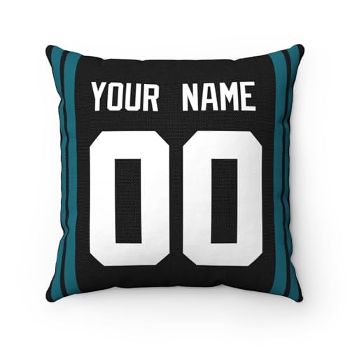 Image of ANTKING Throw Pillow 2 Pack Custom Any Name and Number Personalized Gift for Men Women Boys