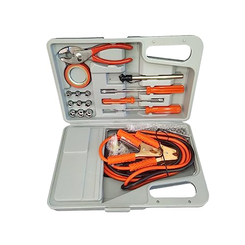 Kit de emergência para veículos com 32 peças, Eda, 9NU, Cinza