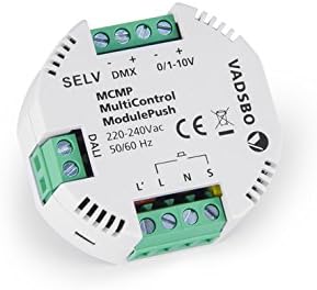 MCMP, Vadsbo, Multi Control Module Push 0/1-10V DALI DMX (interface between push button or DALI or DMX signal and 0/1-10V)