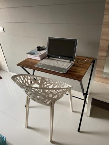 Image of Blumuno Study desk / multipurpose table / computer desk / desk table / work desk / foldable table / wfh essential (Natural Wooden Finish)