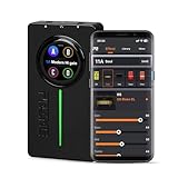 MOOER P2 Multi-Effects Pedal Processor, Stereo Electric Guitar Bass Guitar Pedals with Amp MIDI Looper Drum Machine OTG Touch Screen for Performance Practice