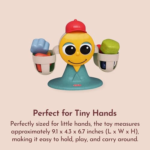 Image of Tolo My First Scales | Interactive Balancing Toy for Babies 12+ Months | 6 colorful shapes, rattle sounds, baby toys, cause & effect, learning, 1 year, reasoning skills play, hand-eye coordination