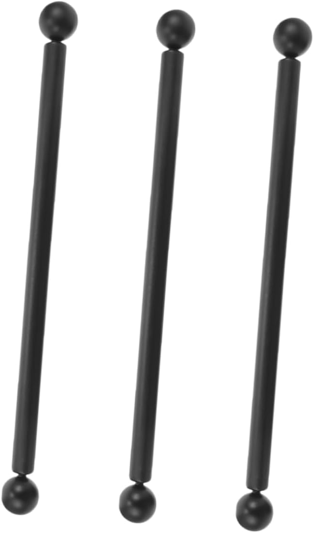 Levemolo 3pcs Replacement Lamp Post Cross Arm Rest Handle Accessory for Lamp Post Cross Rod Arm Handle for Outdoor Pole Light