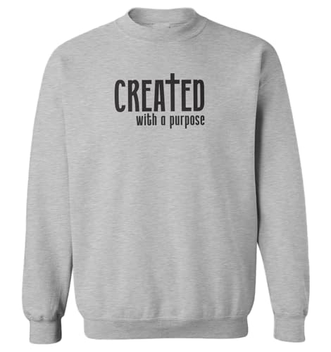 Haase Unlimited Created With A Purpose - Christ Toddler Fleece Crewneck Sweater - Main Image