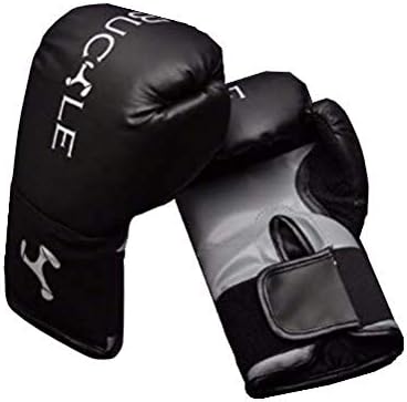Training Boxing Gloves 10 Ounce(Black & Grey)