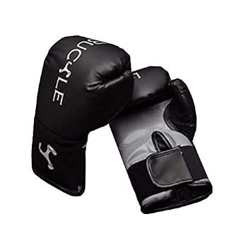 Training Boxing Gloves 10 Ounce Black & Grey