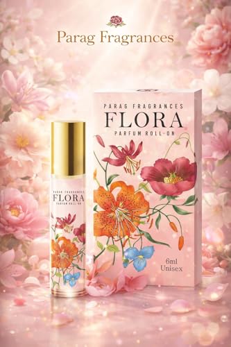 Image of Parag Fragrances Alcohol Free & Long Lasting Attar Perfume Roll-On 6ml (Flora)
