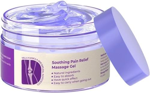 Inxhbow (1PCS) Joint Gel Purple Gel, Soothes Knees, Lumbar, Neck, Hands, and Feet