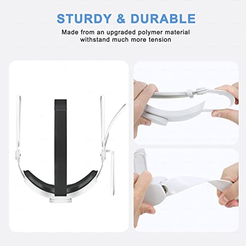 SUPERUS Head Strap & Lens Cover Compatible with Oculus/Meta Quest 2 Accessories - Image 4