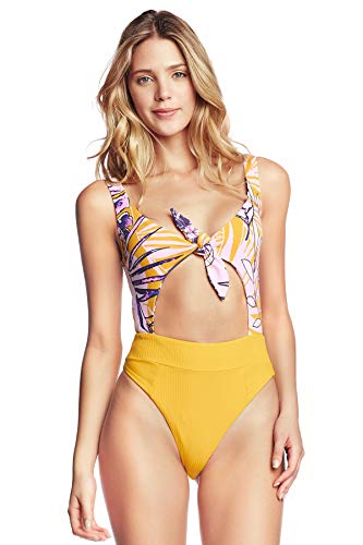 Maaji Women's Standard High Rise One Piece Swimsuit, Maracuja Sherbet Multi, Large #TOP19