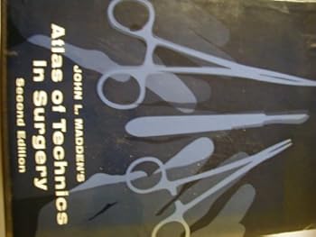 Hardcover Atlas of Technics in Surgery, 2 vols. ( Vol. 1: General and Abdominal, Vol. 2: Thoracic and Cardiovascular. Book