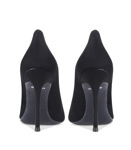 Image of Women's Pointed Toe Shallow Mouth Sexy Square Buckle Rhinestones 10cm Stiletto Heels Slip-on Wedding Party Banquet Big Size Shoes