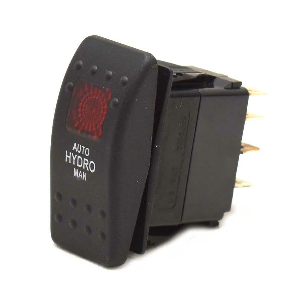 Carling On/Off/On Contura II Boat Rocker Switch | Hydro 5 Spade 12 V