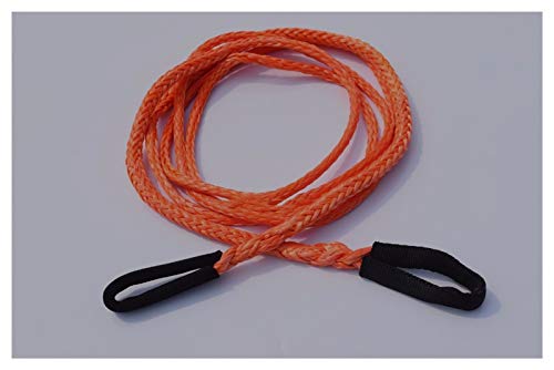 Cuerda sintética de cabrestante naranja 1/4 extensión cable para ATV 2