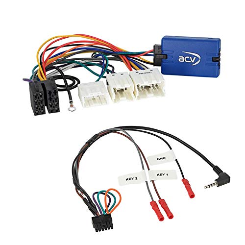 Adattatore per telecomando al volante, interfaccia LFB, connettore multiuso, adatto per Nissan Navara 2006-2014, compatibile con diverse autoradio