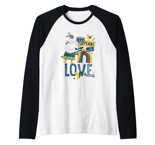 T-shirt Peppa Pig brodé nature le cadeau d'anniversaire parfait