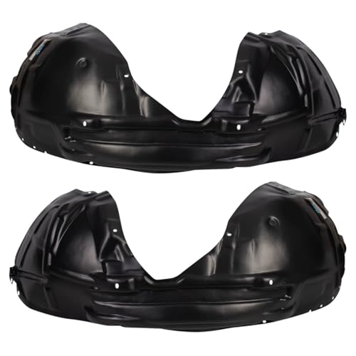Image of TRQ Inner Fender Liner Set Compatible with 2015-2022 Dodge Challenger CH1248172 CH1249172