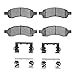 Dynamic Friction Company 5000 Euro Ceramic Brake Pads and Hardware Kit