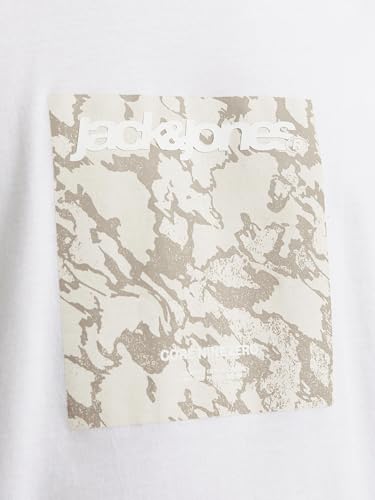 JACK & JONES T-Shirt Imprimé Blanche S