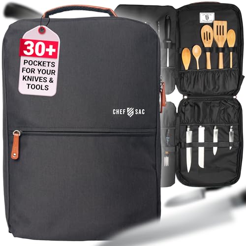 Chef Knife Bag | Premium Knife Case | Waterproof...