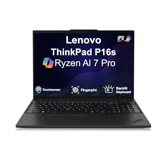 Image of Lenovo Thinkpad P16s AI Mobile Workstation 16 inch Touchscreen IPS 4K Display