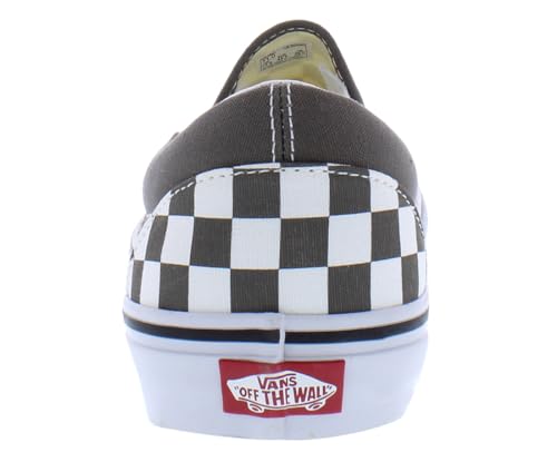 Vans Vans Classic Slip-On Unisex Shoes Size 6.5, Color: Color Theory Checkerboard-Brown