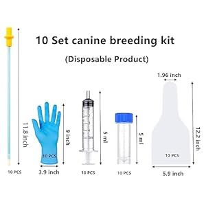 10 Set Ai Artificial Insemination Dog Breeding Kit Canine Breeding Kit Disposable Canine Artificial Insemination Dog Insemination Breeder Kit Canine Breeding Supplies for Medium Breeds Cucciolini Doodles 10 set ai artificial insemination dog breeding kit canine breeding kit disposable canine artificial insemination dog insemination breeder kit canine breeding supplies for medium breeds cucciolini doodles