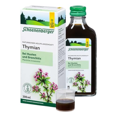 Schoenenberger Naturreiner Heilpflanzensaft Thymian 200 ml