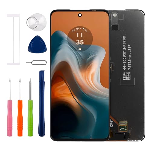 Écran LCD Moto G34 5G XT2363-2 Duotipa afficheur tactile vitre noire 6,5 pouces