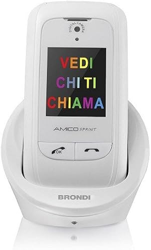 Brondi Amico Sprint Telefono Cellulare Bianco Brondi Amico Sprint Telefono Cellulare Bianco