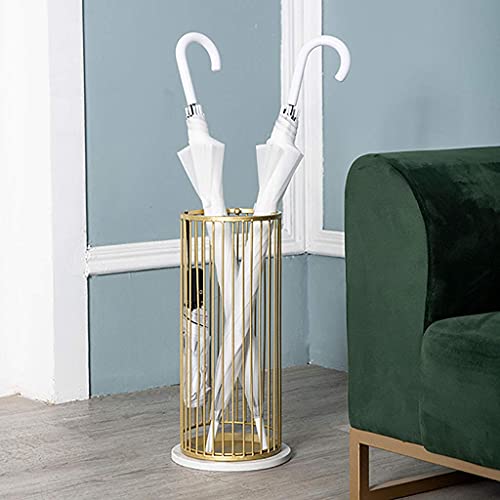 Porte-parapluie commercial en métal avec plateau stockage eau