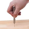 Precision Copper Pin Vise Hand Drill Set with 25 Micro Twist Drill Bits, Manual Hobby Drill for Resin, Jewelry, PCB, Plastic, Wood, Model Making, Mini Crafts and DIY Projects