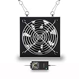 Niwuno オリジナル 植物専用送風機 ファン 換気扇 温度調節 無段階調速 植物用サーキュレーター（FAN-A93-MINI，5W）