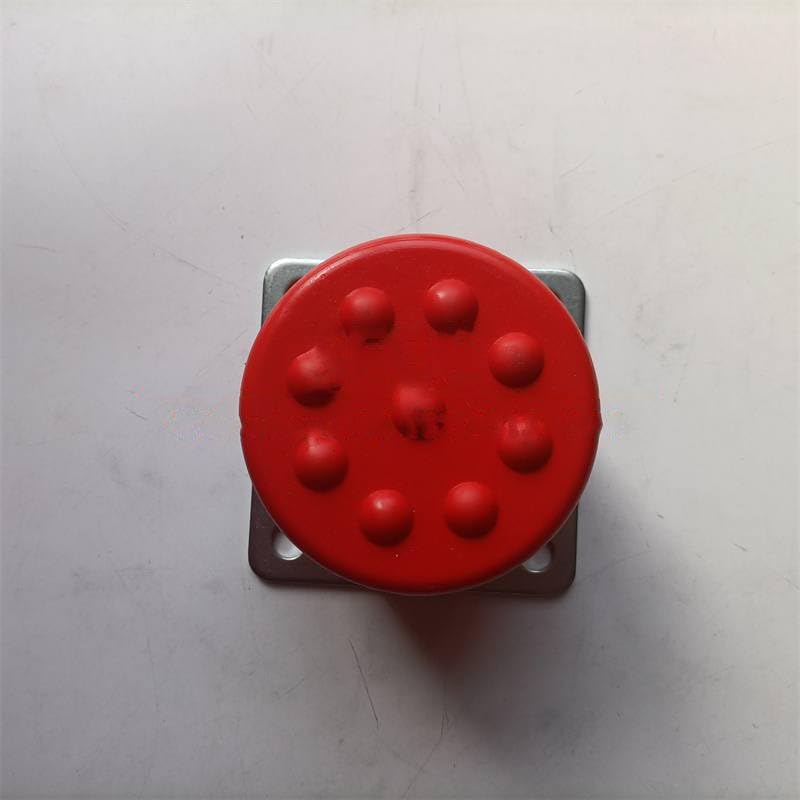 1PC LD-HC-L6 Elevator Accessories Lift Polyurethane Buffer D100mm H100mm 100x100mm with Iron Plate