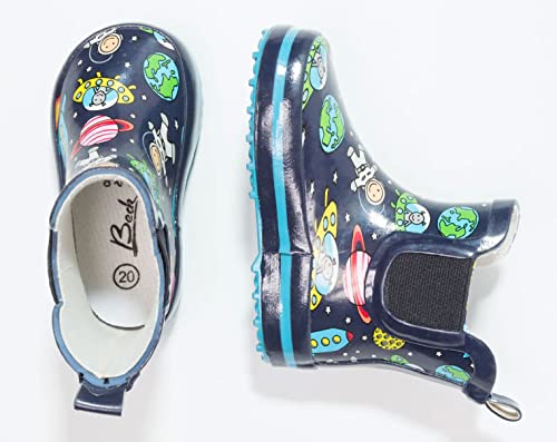 Gummistiefel Kinder Beck Jungen Space Gummistiefel, Blau, 20 EU