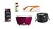 LotusGrill XL Starter Set 1x Prugna-Viola 1x Carbone Legno FAGGIO 1Kg,1x Pasta Cottura Fuoco 200ml,1x pinze Colore a seconda dello Stock,1x Borsa per Trasporto - Carbone/GRIGLIA