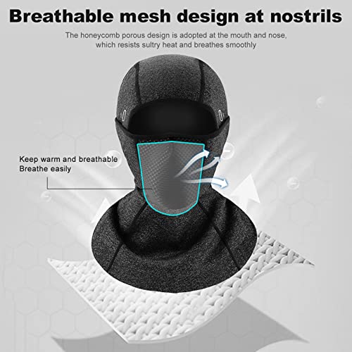 Mingzhe Balaclava Ski Mask Balaclava Winter for Men Women Balaclava Winter Face Mask Windproof Breat