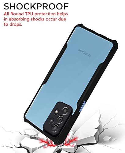 Image of Pikkme Bumper Case for Samsung Galaxy M32 5G / A32 5G (Plastic | Black)